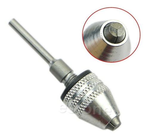 Mandril Adaptador Universal Para Mini Torno De 0,3mm A 3,4mm