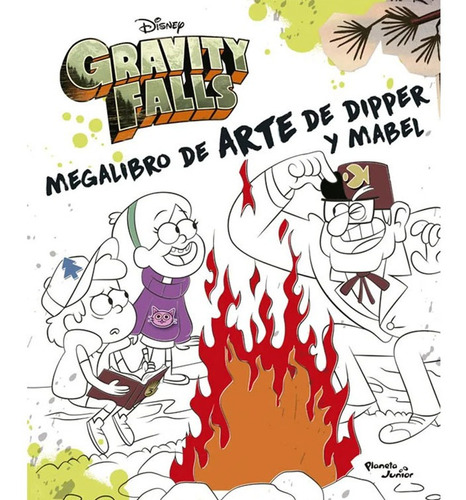 Gravity Falls. Megalibro De Arte De Dipper Y Mabel Disney