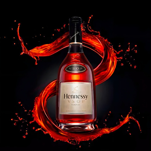 Paquete De 3 Cognac Hennessy Vsop Con Estuche 700 Ml