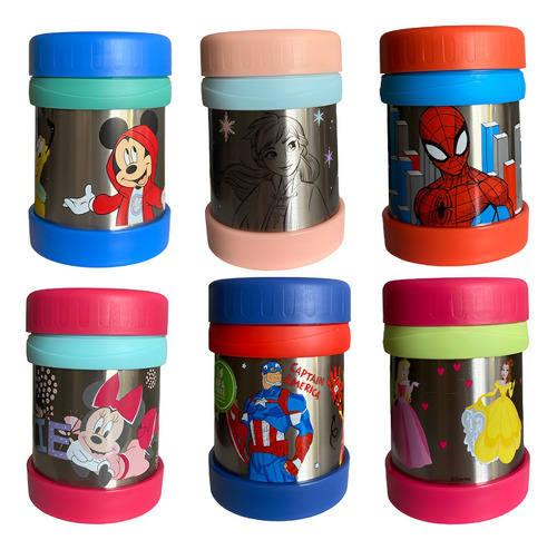 Termo De Comida 350ml Keep Disney Acero Inoxidable