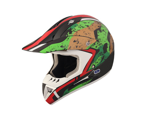 Casco Para Moto Cross Integral Multi Color Racing