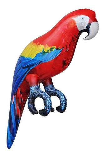 Jet Creaciones Loro Inflable Mascota Guacamaya Roja 24  De .