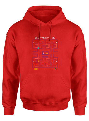 Buzo Hoodie Pac Juegos Arcade Retro Man R13