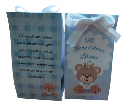 Souvenir Baby Shower, Nacimientos,revelación Por 10 Un.
