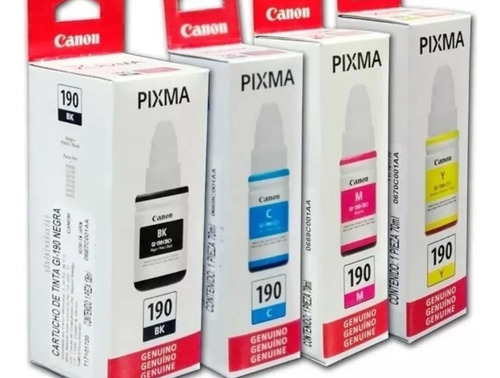 Pack Tintas Canon Pixma