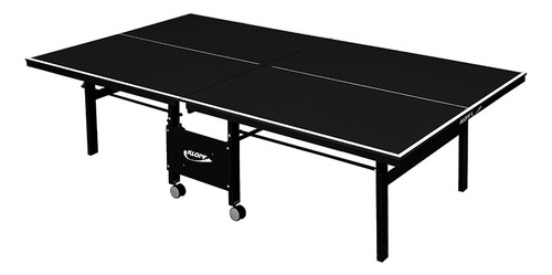 Mesa De Ping Pong Mdf 18mm 1084 Preta Klopf