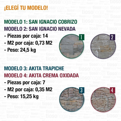 Imagen 3 de 9 de Revestimiento Simil Piedras M2 Frente Pared Rustico Diseño