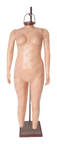 Maniqui Plástico Ahorcado Colgante Con Brazos Talle 58 Xxl