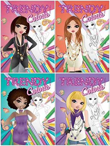 Livro Trendy Model Colour: Livro Trendy Model Colour, De Vv. Aa.. Editora Pae Editora, Capa Encadernação Sem Costura, Edição 0.0 Em Português, 2020