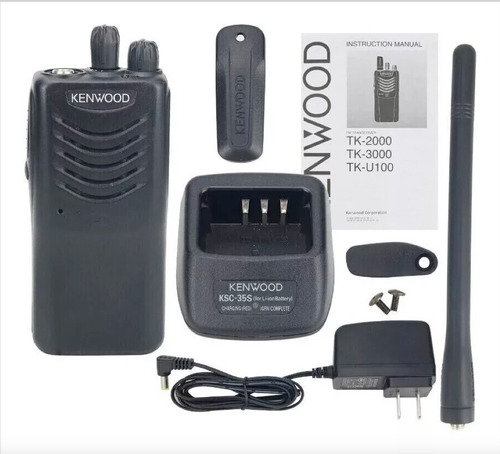 Radio Transmisor Kenwood Tk-3000 Tk3000 Uhf Programado
