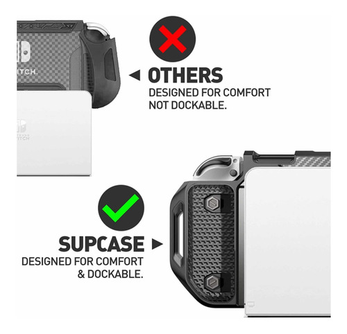 Case Supcase Para Nintendo Switch Oled Antishock Nuevos.