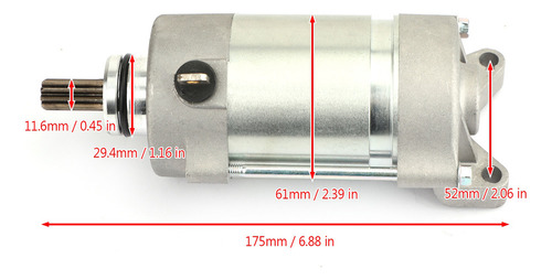 * Motor De Arranque Para Yamaha Fjr1300 Fjr1300a Ae As 03-17