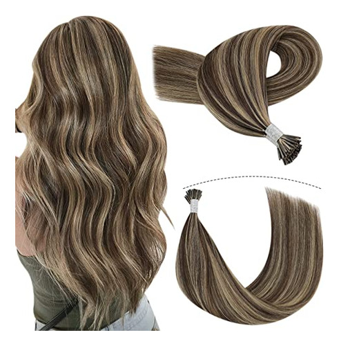 Jovensee I Tip Hair Extensions Humanos Cabello Frío F2dym