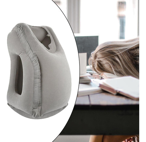 Almohada De Viaje Inflable Multifuncional Soporte Para La