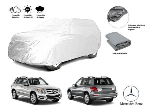 Funda Cubreauto Afelpada Mercedes Benz Clase Glk 2013 A 2015