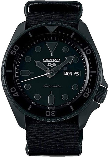 Seiko Srpd79 Seiko Sports 5 - Reloj Para Hombre, Color Negr.