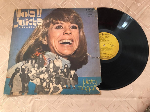 Julieta Magaña Hola Julieta Disco Infantil Lp Vinilo  F