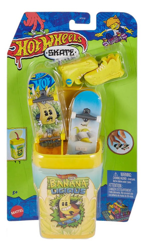 Hot Wheels Skate Flavor Container Pack De 2 Patinetas Color Multicolor