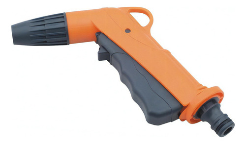 Kit Para Manguera: Pistola Plástica Ajustable Yimei Color Naranja