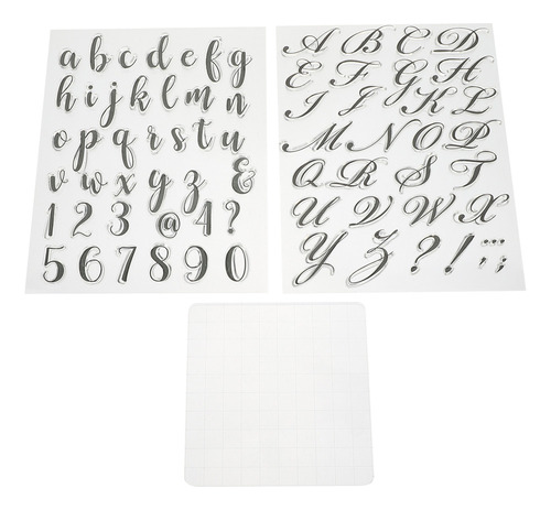 Molde De Chocolate Con Estampado De Letras Alphabet For Tar