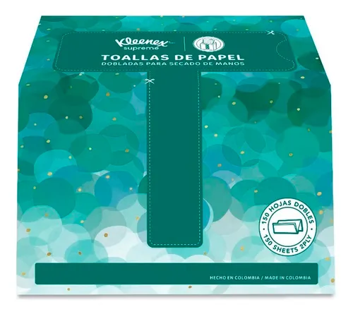 Toalla De Manos Kleenex Auto Dispensable - 1caja X 150 Hojas