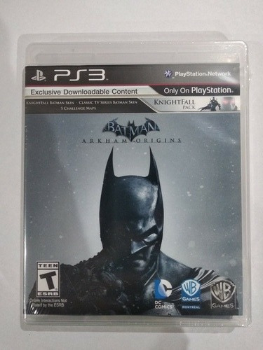 Imagen 2 de 5 de Batman Arkham Origins Ps3 Juego Fisico Sellado Original
