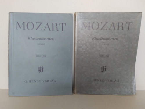 Mozart Sonatas Pra Piano Completas Vol. I/ii Urtext Raridade (Usado)
