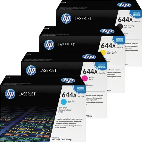 Toner Hp Q6460a {644a} La Serie Completa Originales