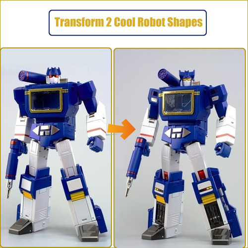 G1 Animated Transformer Soundwave Rp-01 With Rp-01b Tape