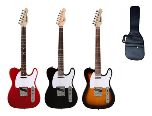 Imagen 1 de 3 de Guitarra Electrica Tipo Telecaster Aria 2 Microfonos 615fron