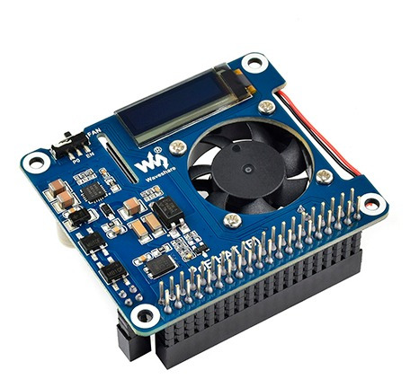 Hat Poe (b) Para Raspberry Pi 3b+ 4b Y 802.3af Poe Sku18014