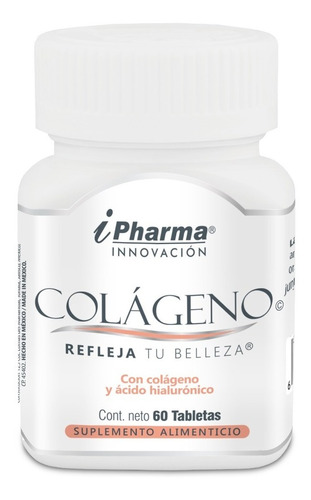 Tabletas De Colágeno Y Ácido Hialurónico 525 Mg