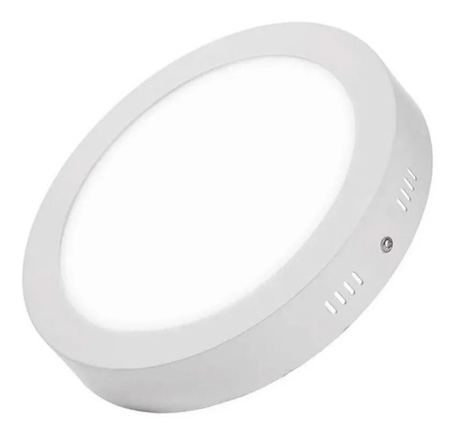 Plafon Led Redondo Blanco Luz Calida 24w 1800 Lumens 220v