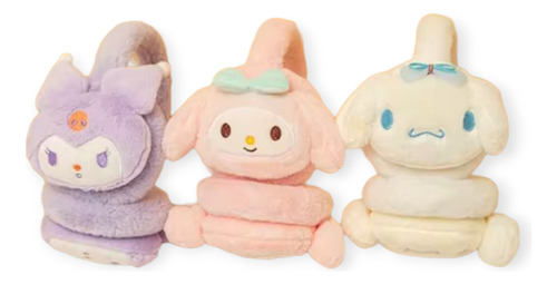 Orejeras Invierno Sanrio Kuromi Hello Kitty My Melody Kawai Varios Suave