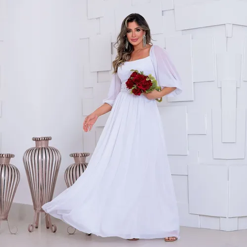 Vestidos de noiva sales para civil simples