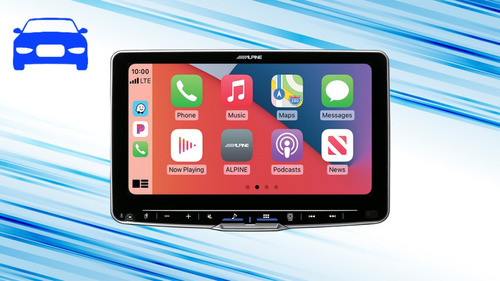 Alpine Reproductor 1 Din Con Pantalla De 11'' Ilx-f511