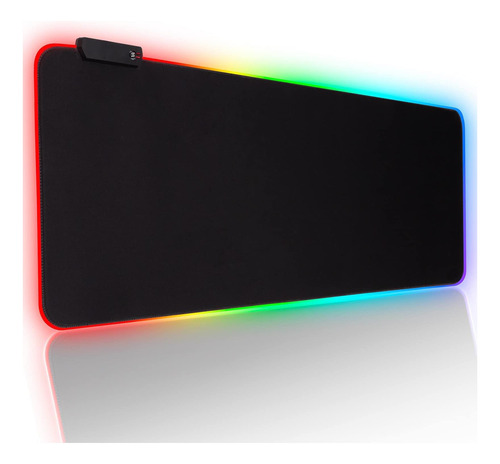 Rgb Gaming Mouse Pad, Alfombra De Mouse De Juego Extra Grand