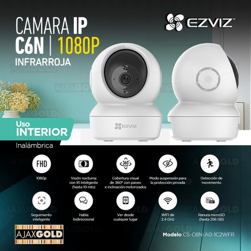 Imagen 3 de 10 de Camara Seguridad Ip 1080p Motorizado Wifi Vision Nocturna Hd