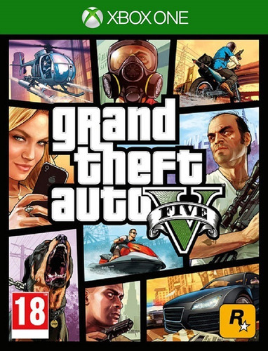 Grand Theft Auto V Gta 5 Xbox One - 25 Dígitos (envio Flash)