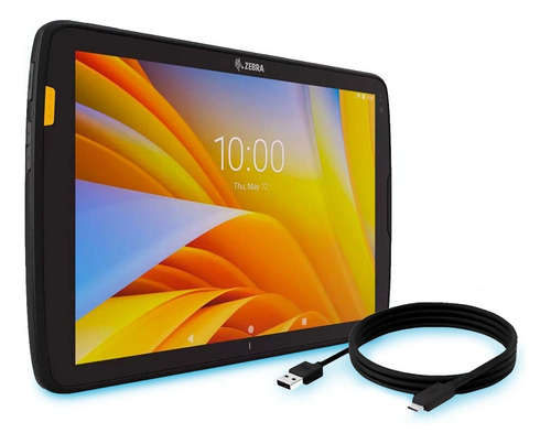 Kit Zebra Tablet Coletor Dados Et40 8 Pol. Com Cabo E Fonte