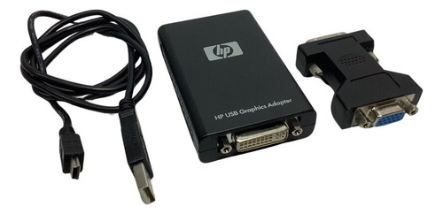Hp Nl571aa Usb2.0 Extension Dvi Video Adapter 584670-001 Cck