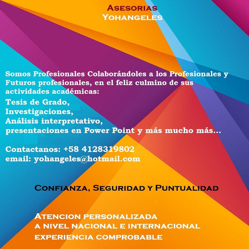 Imagen 4 de 6 de Asesoría De Tesis De Grado, Monografías, Anteproyectos Y Mas