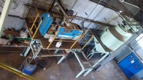 Galpón 1000m2 S/lote 40x100 Con Maquinarias Y Silos Para Cerealeras
