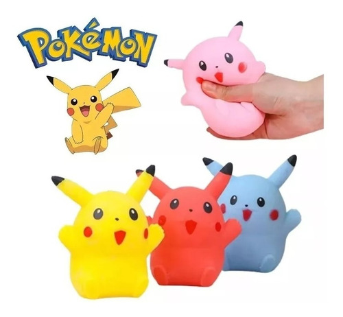 Juguete Antiestrés Squishy , Pikachu