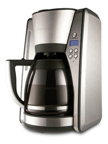 Imagen 6 de 10 de Cafetera Digital Smartlife 1000w 1.8l Sl-cmd7004