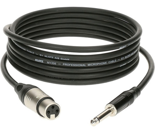 Cable Para Microfono Xlr Hembra Para Plug 6.5mm Cod 3024