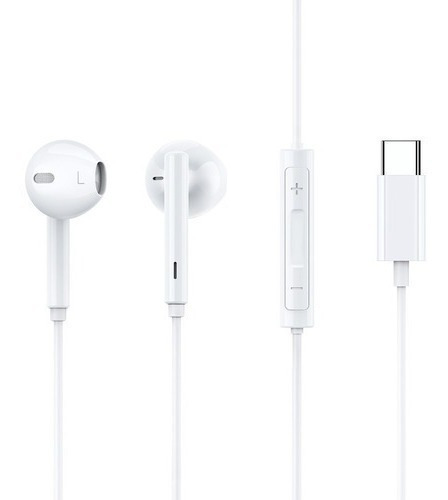 Auriculares Mcdodo Tipo C  Huawei Xiaomi Motorola Redmi Color Blanco