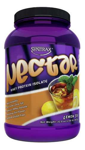 Nectar Trad. Syntrax - Lemon Tea Sabor Chá Com Limão - 907g