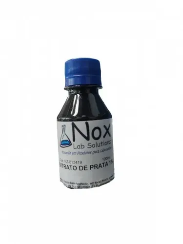 Nitrato De Prata Solução 1% - 100ml | MercadoLivre