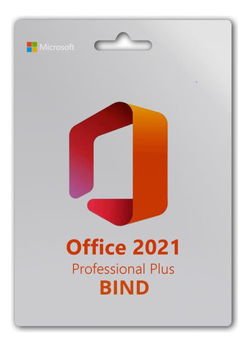Licencia Office Professional Plus 2021 Bind (bind Key)